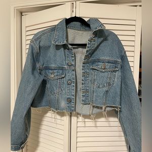 J Galt cropped denim jacket